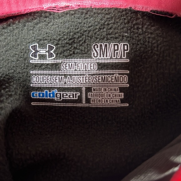 Under Armor iso chill shirt and cold gear hooded sweatshirt with pink camo logo - Picture 6 of 6